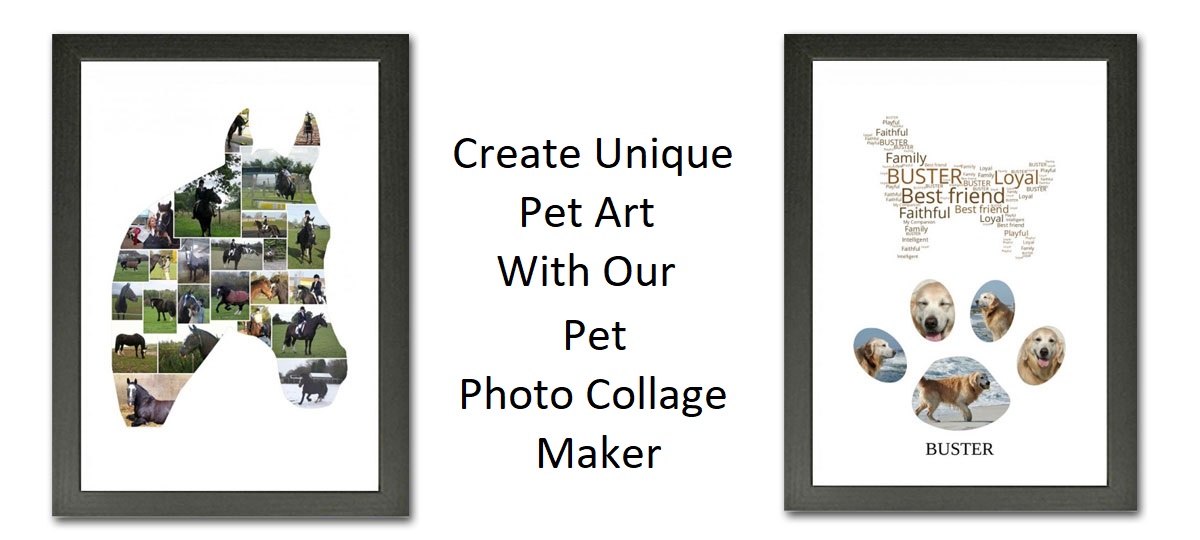 pet photo collage