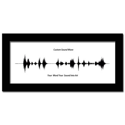 Custom Sound Wave Art